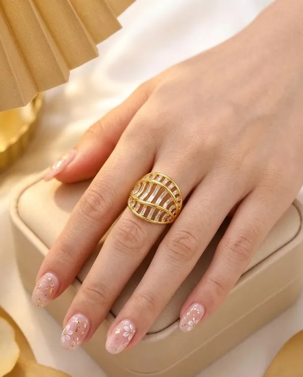 Gold_Baguette_Zircon_Cage_Statement_Ring