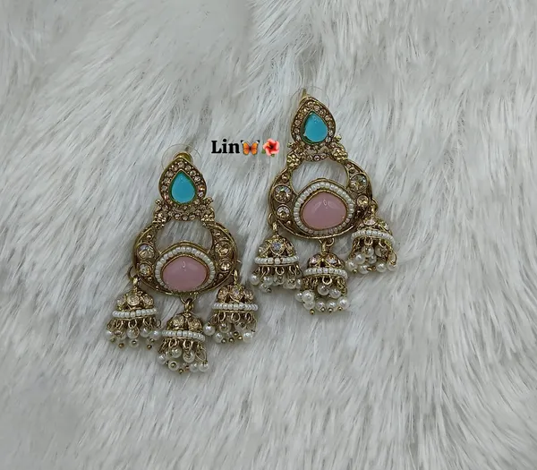 Multicolor_Gold_Tone_Alloy_Chandelier_Statement_Earrings_For_Women