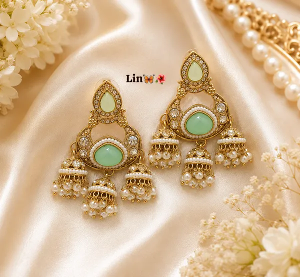 Gold_Tone_Alloy_Green_Stone_Dangler_Earrings_For_Women