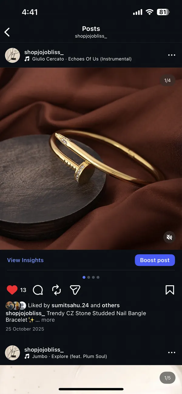 Gold_Tone_Alloy_Cz_Stone_Nail_Bangle_Bracelet_For_Women