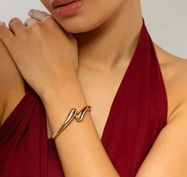 Gold_Plated_Alloy_Open_Hook_Bangle_Bracelet_For_Women