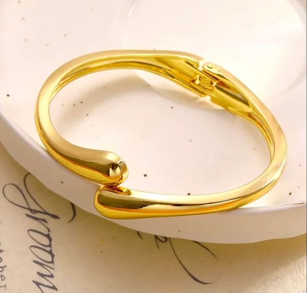 Gold_Plated_Alloy_Open_Hook_Bangle_Bracelet_For_Women