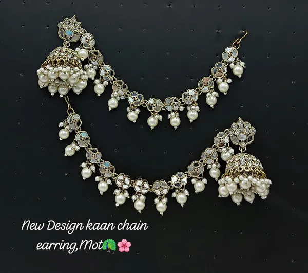 Gold_Tone_Kundan_Style_Kaan_Chain_Earrings_for_Women