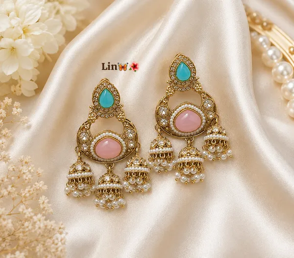 Multicolor_Gold_Tone_Alloy_Chandelier_Statement_Earrings_For_Women