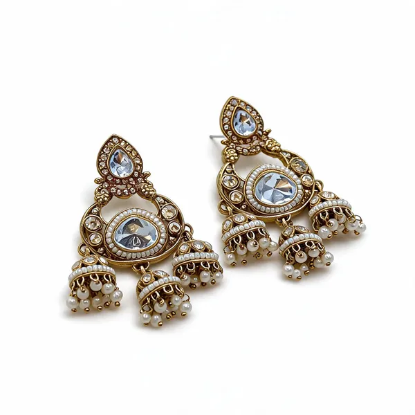 Multicolor_Gold_Tone_Alloy_Stone_Studded_Chandelier_Earrings_For_Women