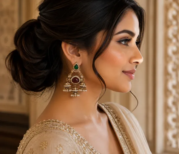 Gold_Tone_Alloy_Traditional_Stone_Studded_Jhumka_Earrings_For_Women