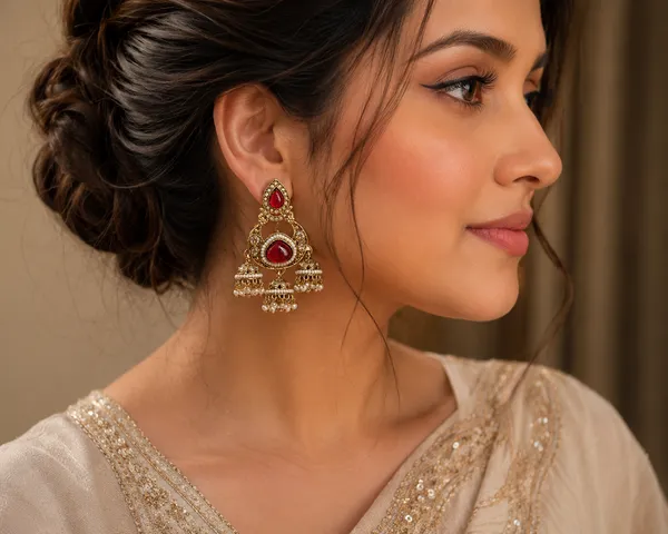 Red_Stone_Gold_Tone_Alloy_Chandelier_Earrings_For_Women