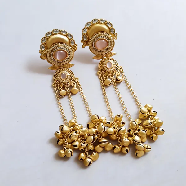 Multicolor_Gold_Tone_Alloy_Traditional_Dangler_Earrings_For_Women