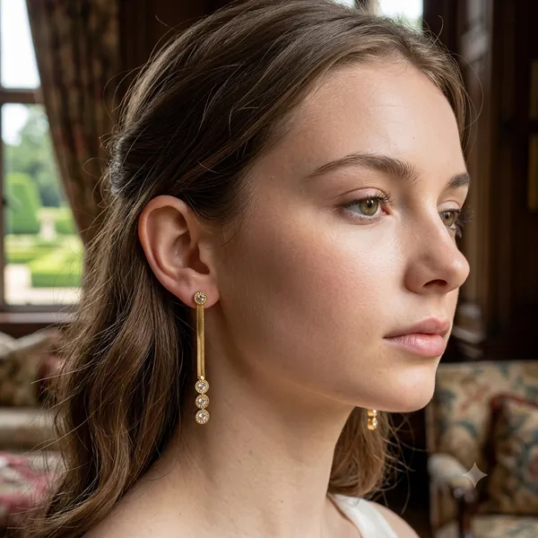 Gold_Tone_Alloy_Chain_Drop_Earrings_For_Women_Pack_Of_2