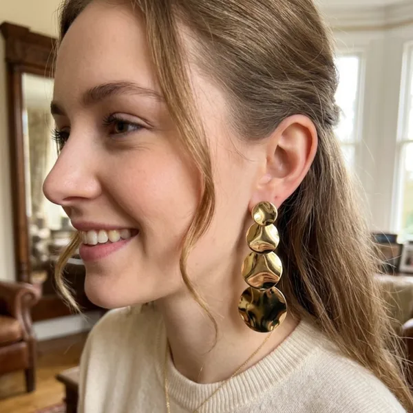 Gold_Tone_Alloy_Geometric_Drop_Earrings_For_Women