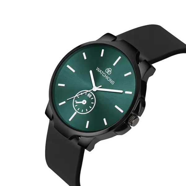 Men_S_Quartz_Analog_Wristwatch_Black_Metal_Strap_Watch_With_Sub_Dial_Stainless_Steel_Bracelet_Precise_Quartz_Movement