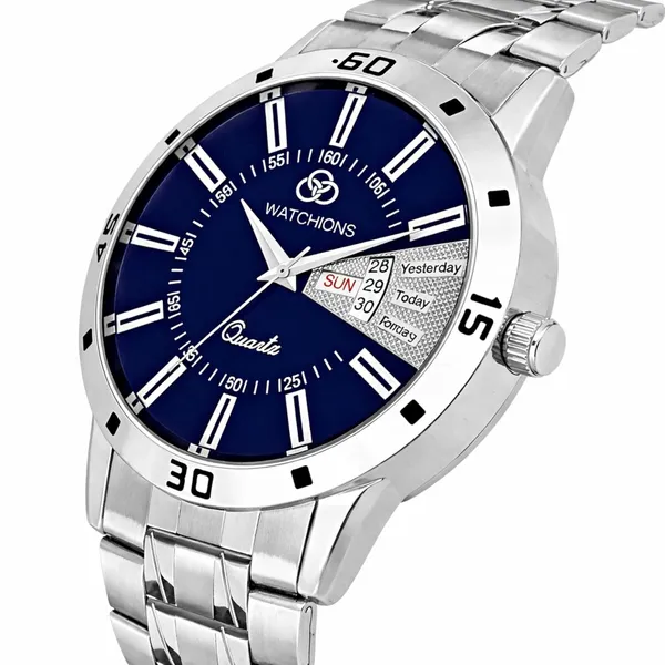 Men_S_Analog_Quartz_Watch_With_Day_Date_Display_Stainless_Steel_Strap_Wrist_Watch_For_Men_Boys_Classic_Casual_Formal_Waterproof_Style_Watch