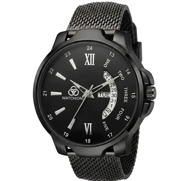 Watch_For_Men_Round_Dial_And_Silicon_Band_Luxury_Date_Day_Alpha_Roman_Numeric_24_Hours_Timing_Water_Resistance_Black_Wrist_Watch_For_Man