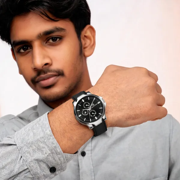Black_Leather_Multi_Subdial_Analog_Wrist_Watch_For_Men