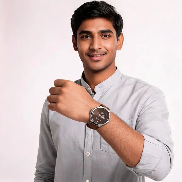 Brown_Leather_Day_Date_Analog_Quartz_Wrist_Watch_For_Men