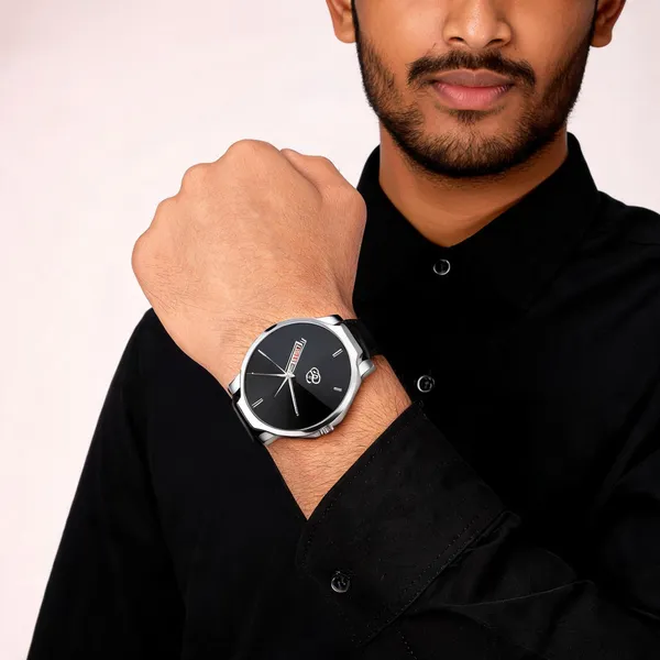 Black_Leather_Day_Date_Analog_Wrist_Watch_For_Men