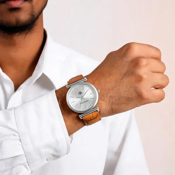 Silver_Leather_Slim_Minimalist_Analog_Wrist_Watch_For_Men