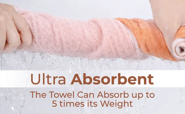 Green_And_Off_White_Microfiber_Two-Tone_Solid_Bath_Towel