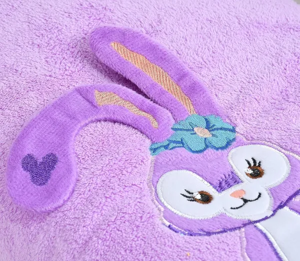 Bunny_Embroidered_Supersoft_Bath_Towel_-_400GSM_Pink