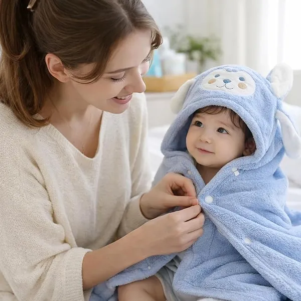 Blue_Plush_Hooded_Baby_Blanket_for_Babies