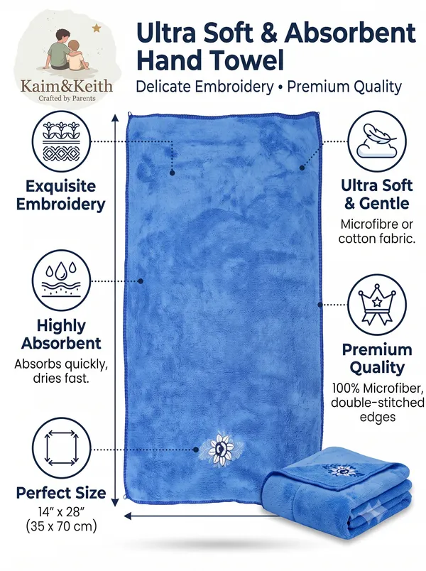 Set_of_3-_Premium_Embroidery_Hand_Towels_-_Yellow,_Peach,_Blue_Microfiber_-_250_GSM