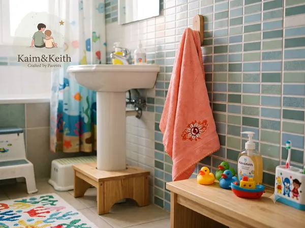 Set_of_3-_Premium_Embroidery_Hand_Towels_-_Yellow,_Peach,_Blue_Microfiber_-_250_GSM