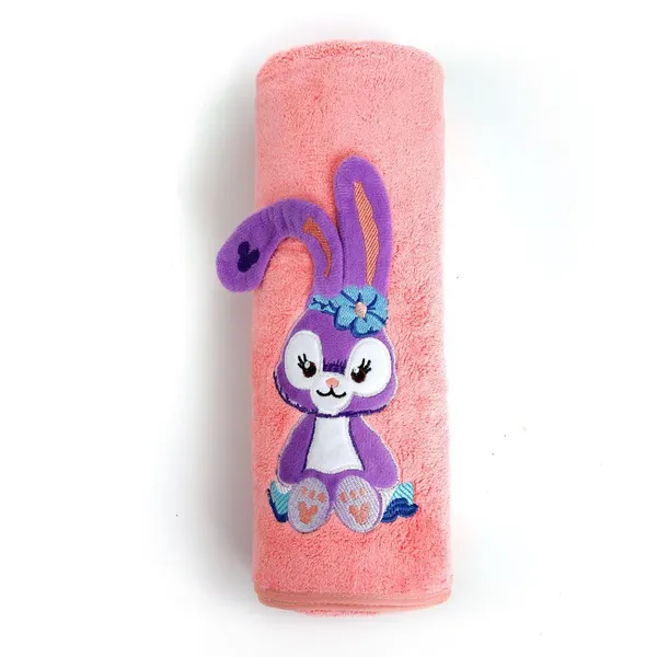 Bunny_Embroidered_Supersoft_Bath_Towel_-_400GSM_Peech