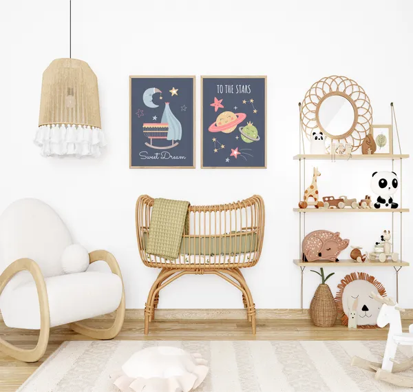 Nursery_Space_Theme_Printed_Wall_Art_Set