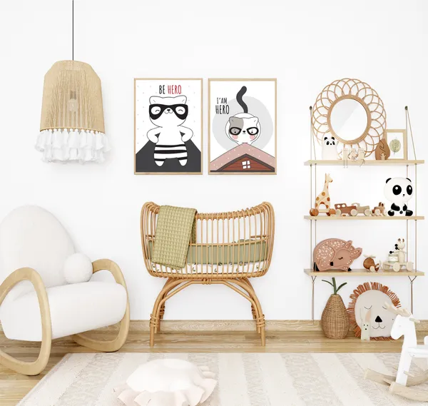 Cartoon_Cat_Illustration_Wall_Art_Print