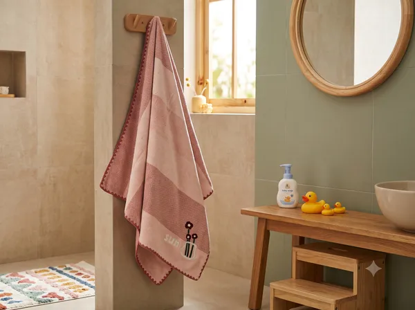 Dual_Colour_Bath_Towel_for_Newborn_&_Kids