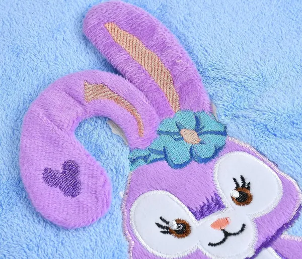 Bunny_Embroidered_Supersoft_Bath_Towel_-_400GSM_Blue