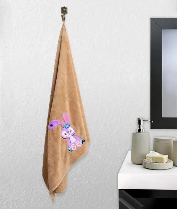Bunny_Embroidered_Supersoft_Bath_Towel_-_400GSM_Brown