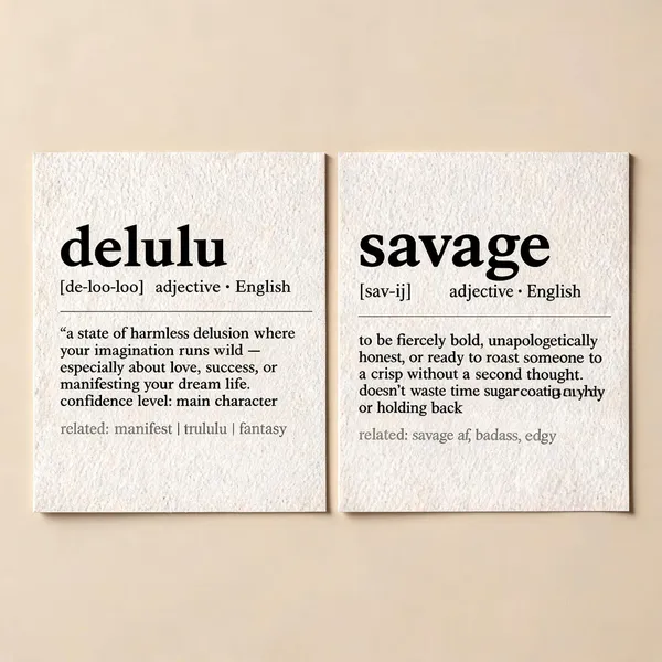 300_Gsm_Paper_Gen-Z_Words_Multicolor_Kids_Room_Wall_Posters_-_Set_Of_8Pc_|_Pack_Of_2