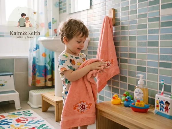 Set_of_6_-_Kids_baby_Hand_Towels_-_250_GSM_Microfiber