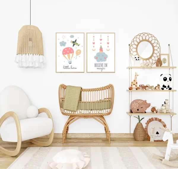 Kids_Pastel_Inspirational_Illustration_Wall_Art_Set