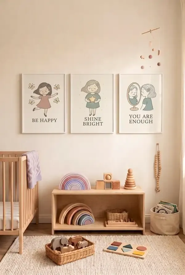 Set_of_3-Scandinavian_Girl_Child_Wall_Posters