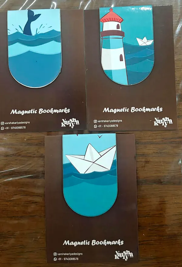 Sea_Theme_Magnetic_Bookmark_For_Gifting