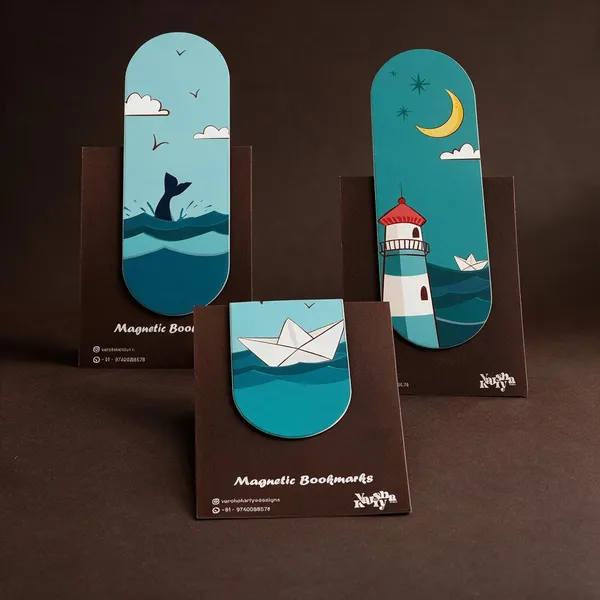 Sea_Theme_Magnetic_Bookmark_For_Gifting