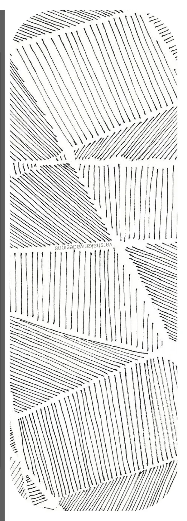 Doodle_Theme_Magnetic_Bookmark_Set_Of_4