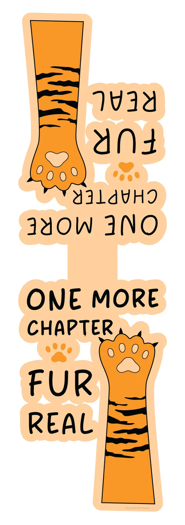 Paw_Prints_Magnetic_Bookmark_Set_Of_4