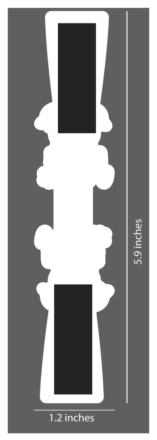 Paw_Prints_Magnetic_Bookmark_Set_Of_4
