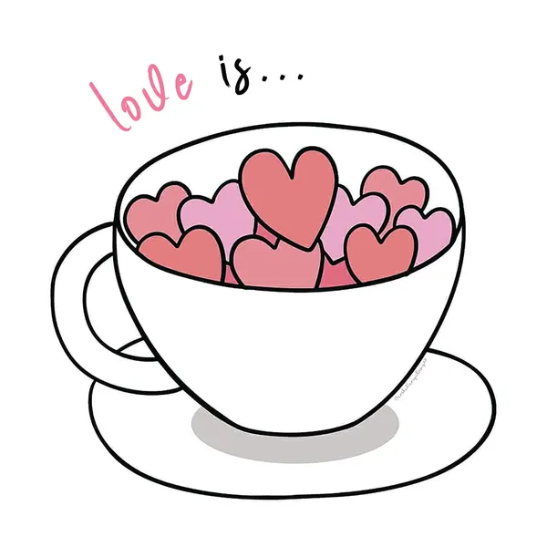Acrylic_Love_Theme_Print_Coaster