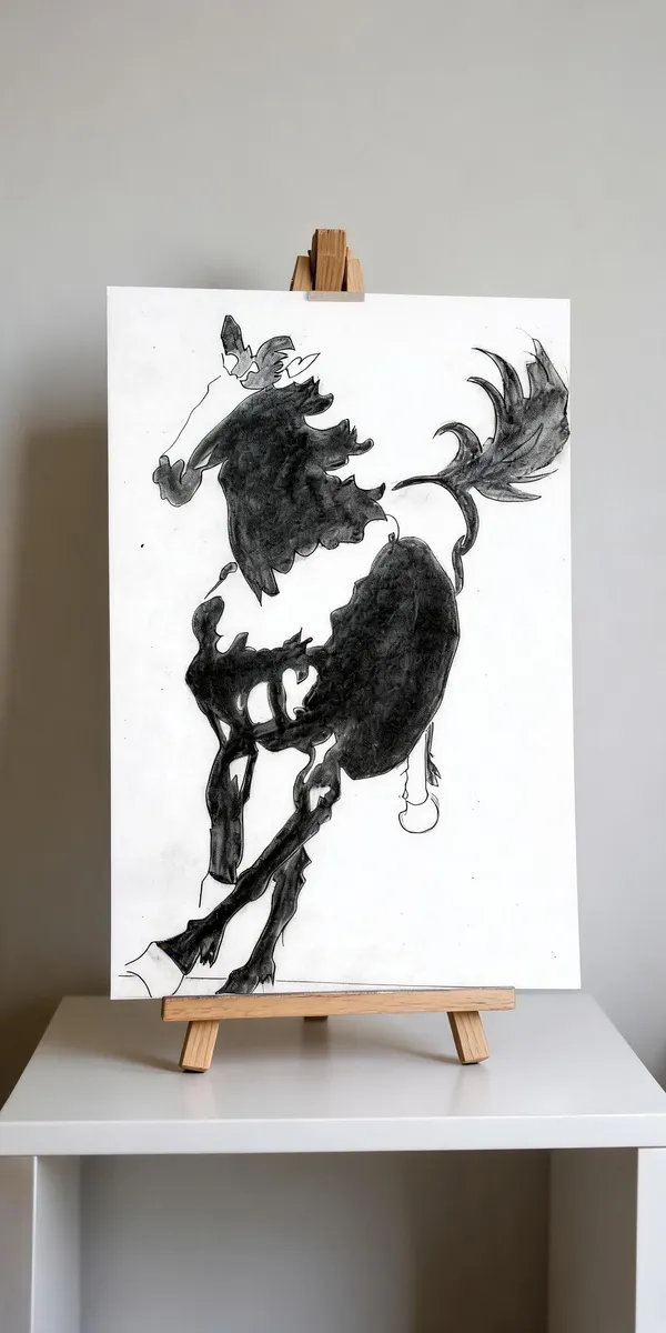 Graphite_Horse_Art_Print_180_Gsm_Matte