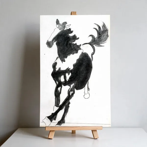 Graphite_Horse_Art_Print_180_Gsm_Matte