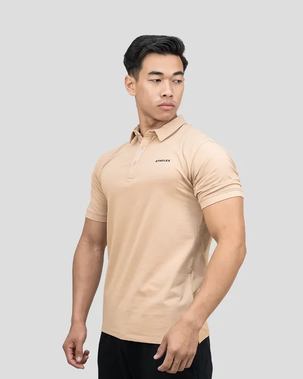 Beige_Polo_T-Shirt_for_Men