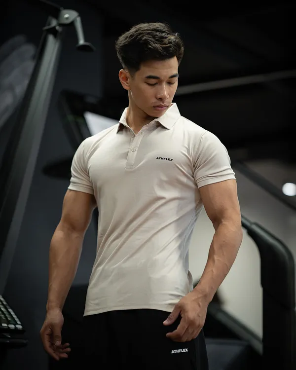 Cream_Regular_Fit_Polo_T-Shirt_for_Men