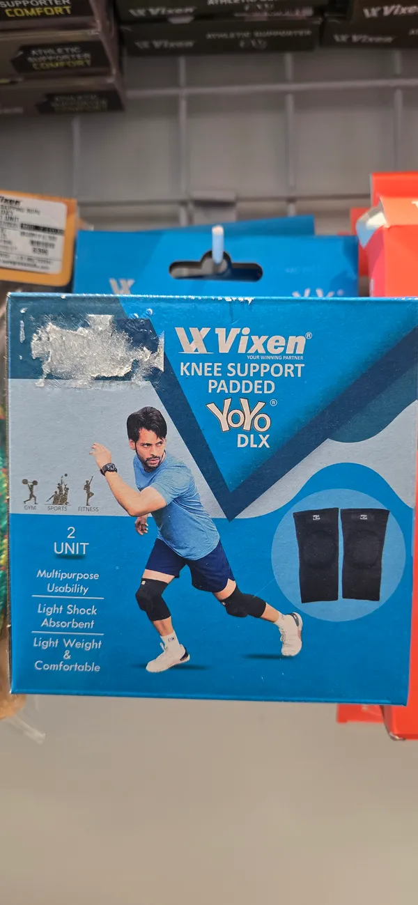 Vixen_Yoyo_DLX_Padded_Knee_Support_Pair