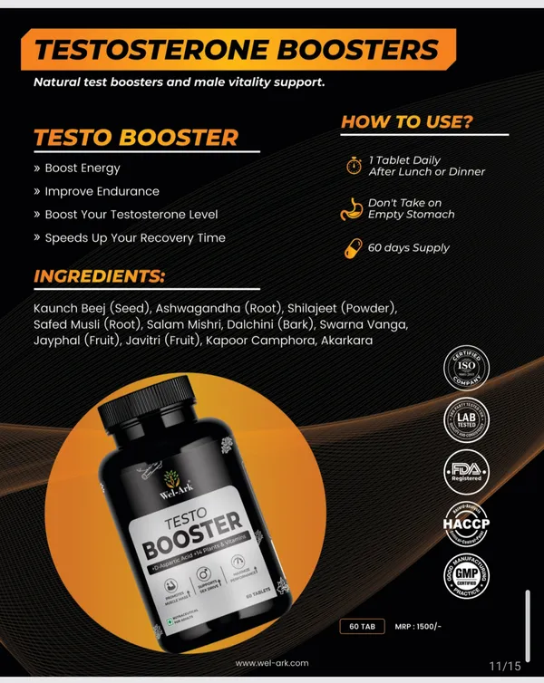 Wel-Ark_Testo_Booster_Tablets