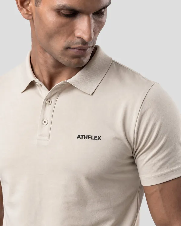 Cream_Regular_Fit_Polo_T-Shirt_for_Men