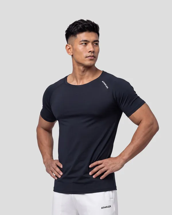 Black_Slim_Fit_Crew_Neck_T-Shirt_for_Men